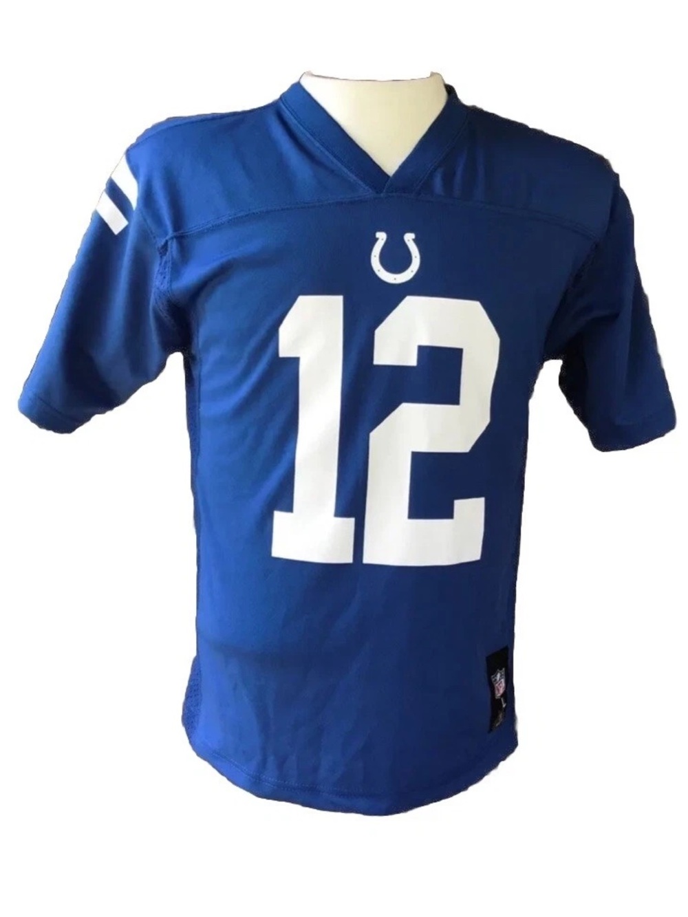 Indianapolis Colts NFL players Andrew luck jersey youth size large